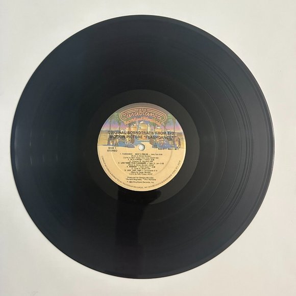 Flashdance Soundtrack Vinyl Album 1983 Original Motion Picture LP 8114921M1 - Picture 4 of 5